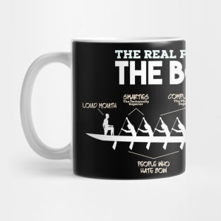 The Real Parts Of The Boat - Funny Rowing Kayak T-Shirts and Gifts Mug